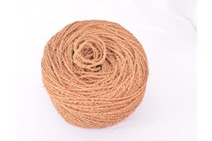 Organic Garden Twine Made of Premium 100% natural Quality Coconut Fiber ( Coir Fiber) Length is 1150 feet,Thickness 5mm,Weigh