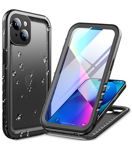 iPhone 13 Waterproof Case, [Extreme Series] Armor Cover w/ Built in Screen Protector [Pink