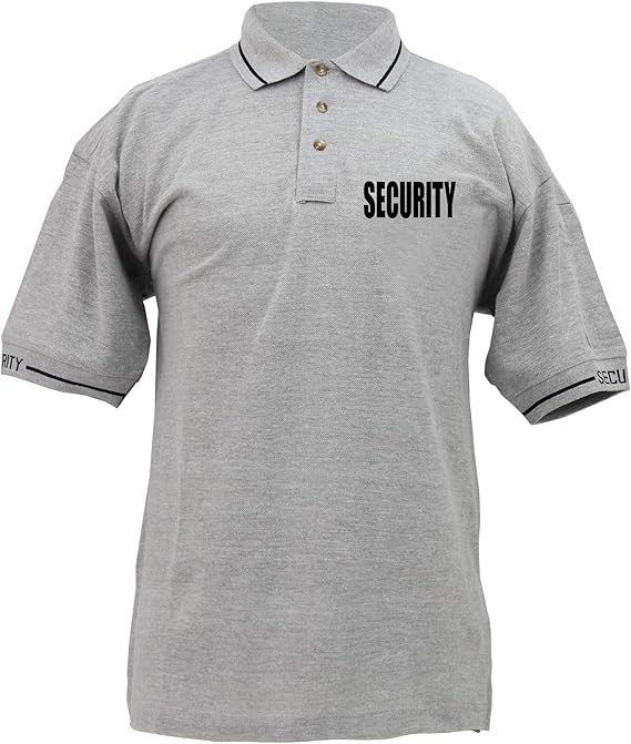 First Class Poly Cotton Tactical Security Polo Shirt with Woven