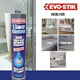 EVO-STIK 1 Hour Shower Bathroom Sealant Clear 290ml Ready in 1 Hour view 6