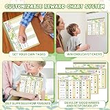 Khlerox Magnetic Reward Chart for Kids 26 Chore Charts 1680 Stars 84 Stickers view 5