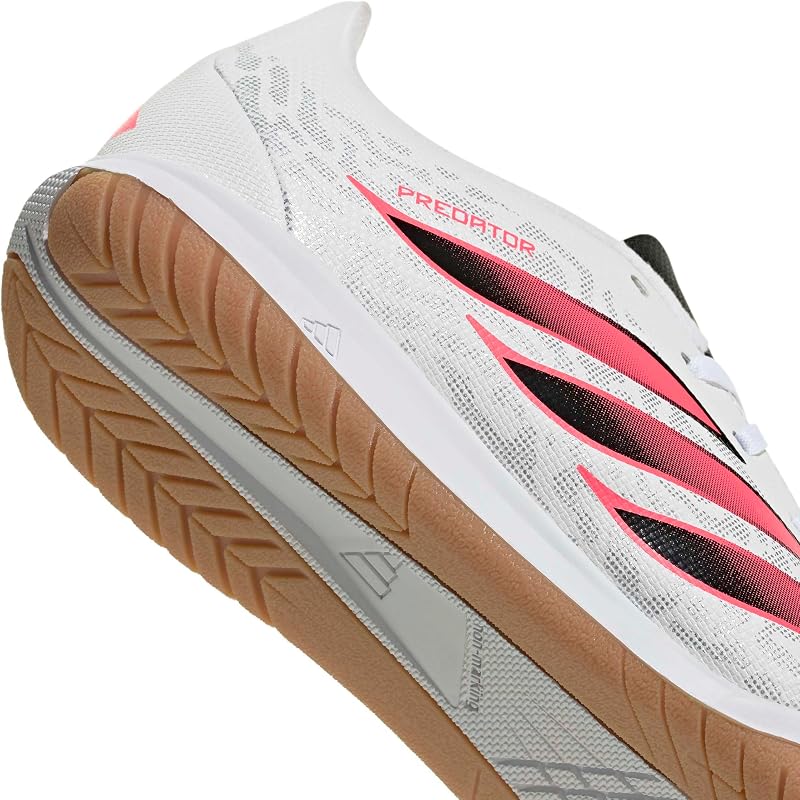 Unisex niños Predator Club Sala Indoor Football Shoes Kids Shoes, FTWR Branco/Solar Turbo/Core Preto, 35 1/2 EU — foto 4 de 7