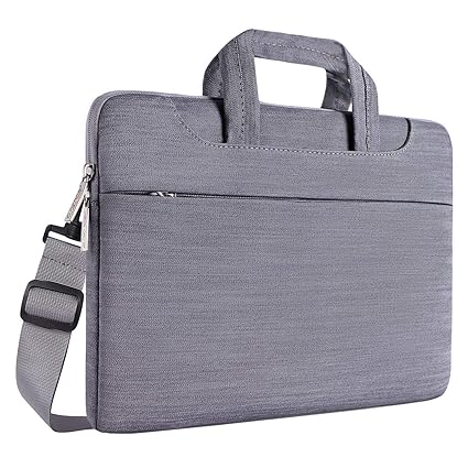 MOSISO Notebooktasche Kompatibel 13-13,3 Zoll MacBook Pro, MacBook Air, Notebook Computer, Denim Stoff Laptop Schultertasche 