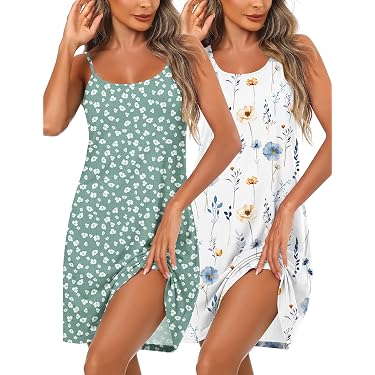 ladies night dress on amazon Ekouaer Sexy Night Gowns Lace Nightgowns for Women Sleeveless Sleepwear Babydoll Nighty Plus Size Night Dress Black Small at Amazon Women's Clothing store