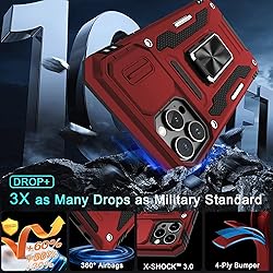DEERLAMN for iPhone 12 Pro Max Case with Slide