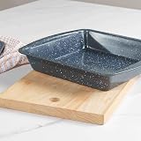 Russell Hobbs Square Baking Pan Roaster 26 cm Carbon Steel Blue Marble view 5