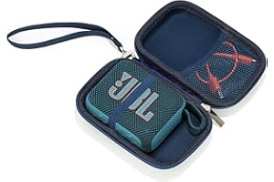 Ginsco 2025 New Case for JBL Go 4 - Ultra-Portable Waterproof and Dustproof Bluetooth Speaker for Go 3 - Portable Mini Blueto