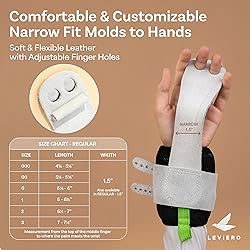 LEVIERO Gymnastics Grips Set Narrow Squeeze, Grips