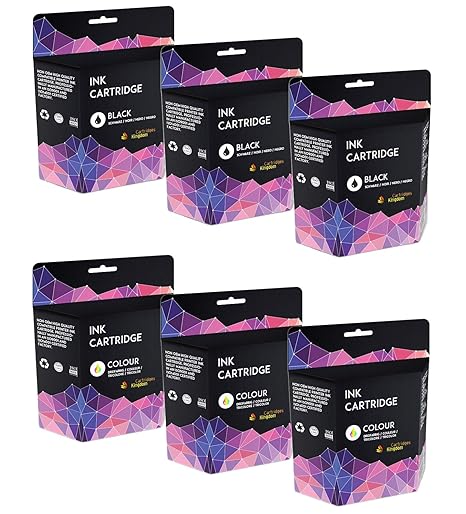Cartridges Kingdom Kompatibel Druckerpatronen Ersatz für HP 302XL DeskJet 3630 2130 2132 1110 Envy 4527 4524 4520 OfficeJet 3