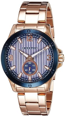 Giordano Analog Blue Dial Mens Watch - 1765-44