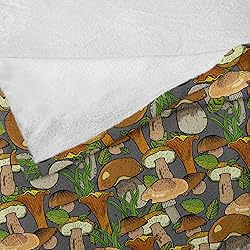 Ambesonne Woodland Throw Blanket, Cartoonish