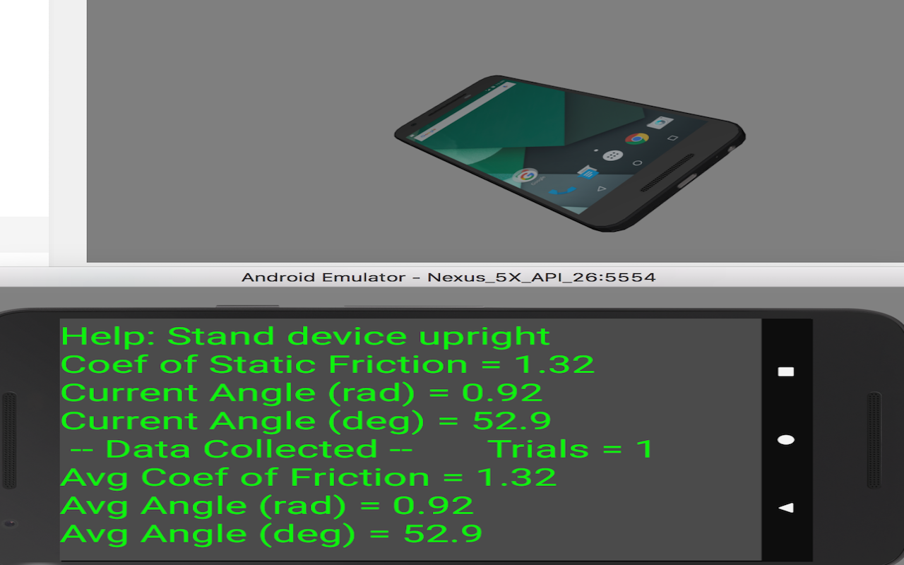 Mu (calculate your coefficient of for Android