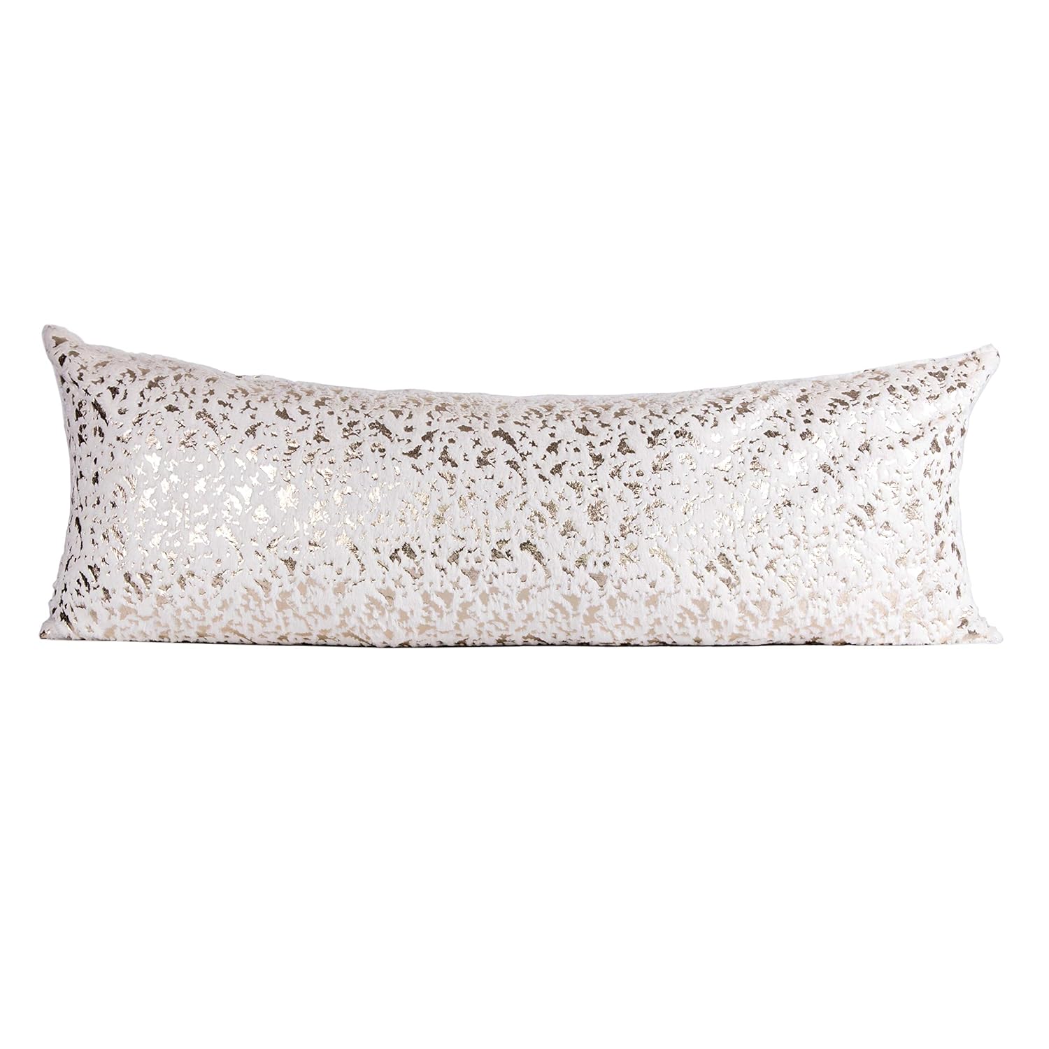 Massam Decor Body Pillow Cover Luxury Soft Plush Faux Fur Grey
