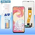 Screen Replacement for Samsung Galaxy A04e A042F A042M A042F/DS 6.5'' LCD Display Touch Digitizer Assembly with Tools