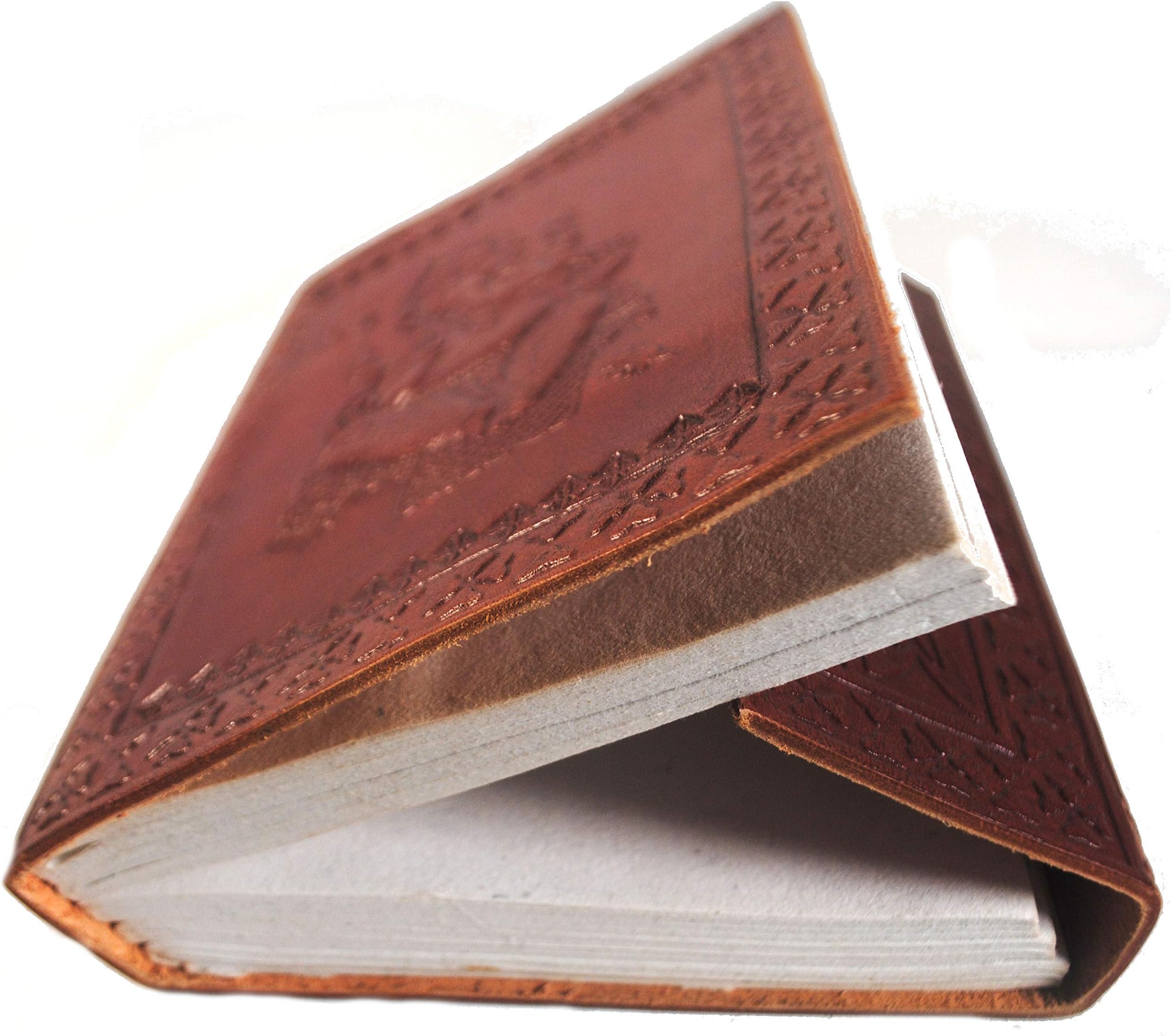 Fair Trade Leather Bound Journal/Sketchbook/Diary Made from 100% Recycle Paper