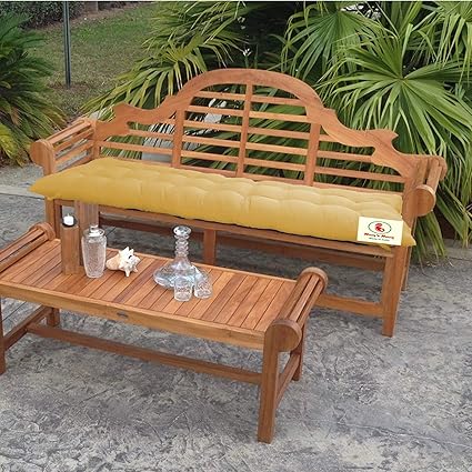 Moms Moon Indoor/Outdoor Bench Cushion Pack of 1 Beige