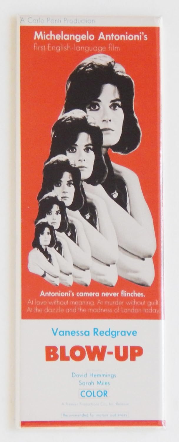 Blow Up Movie Poster Fridge Magnet (1.5 x 4.5 inches)