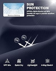 G Gradual Men's UPF 50+ Sun Protection Hoodie