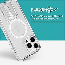 Tech21 Evo Crystal Kick case for iPhone 15 Pro Max