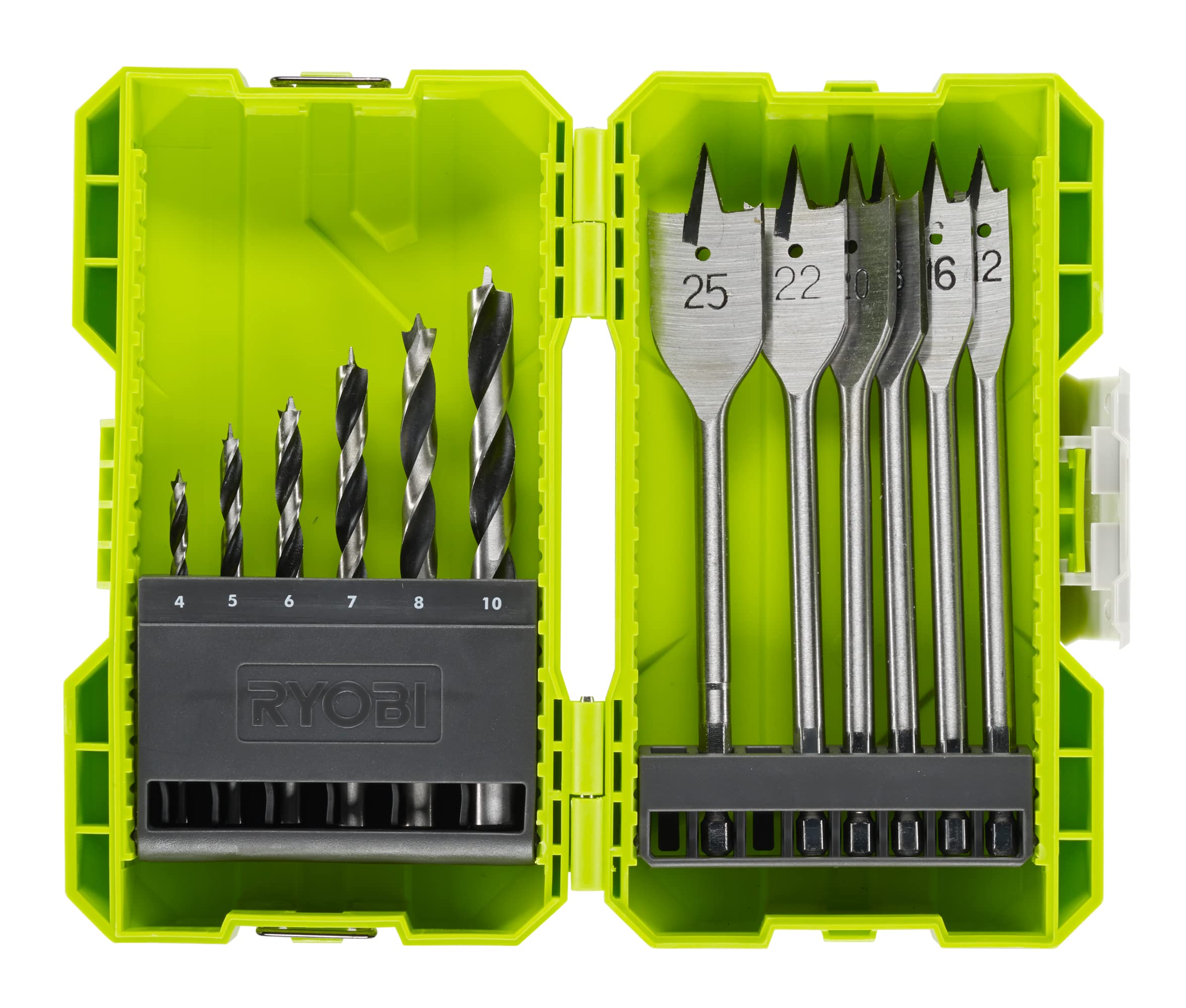 Wood Drill Bit Set (12 Piece)
