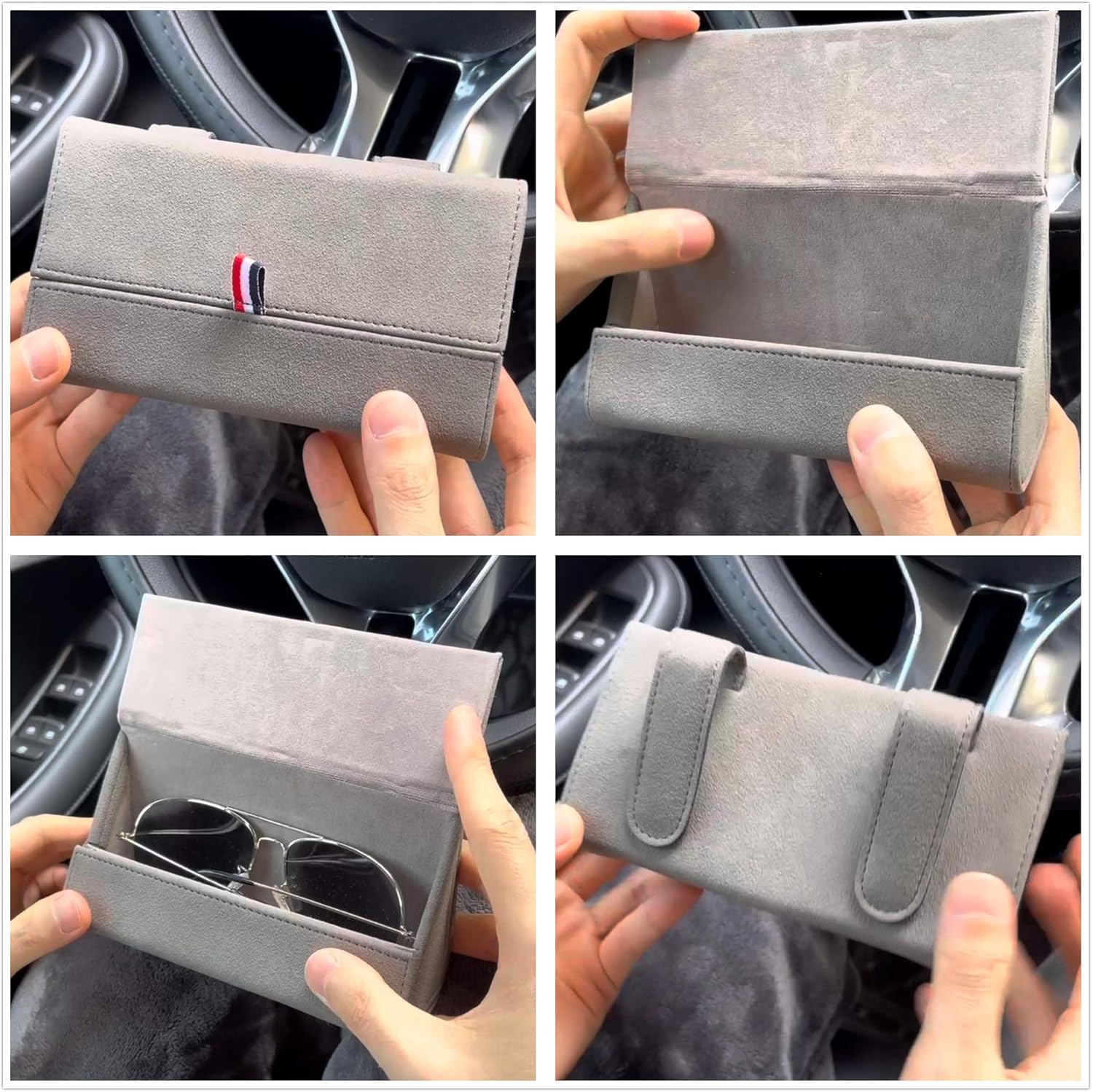 Eyeglasses Automotive Universal Closure Hidden with Case