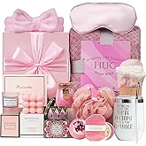 18 Pcs Get Well Soon Gift Set for Women, Care Package for Women after Surgery, Relaxing Spa Gifts Set with Blanket, Unique Birthday for Sister, Wife, Best Friend and Loved Ones