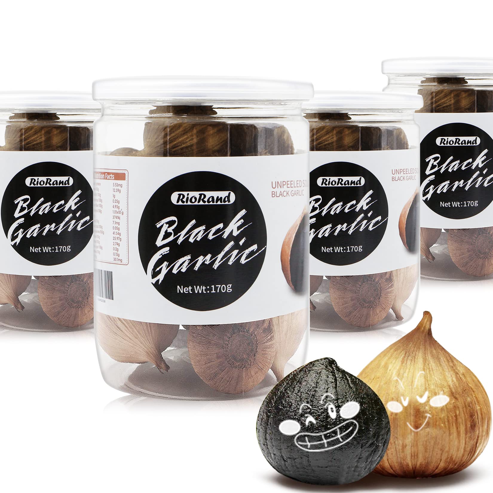 RioRand Whole Black Garlic Aged for FULL 90