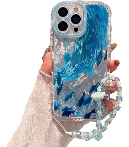 Custodia IPhone 15 Pro Max Con Specchio E Croce Bless Mirror, Antiurto TPU Rosa - 4