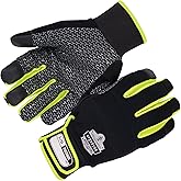 Ergodyne ProFlex 850 Insulated Freezer Gloves, Grip Palm, Touch Screen Capable, Cold Storage Work