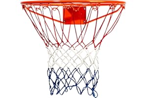 Franklin Sports Basketball Net, Red/White/Blue