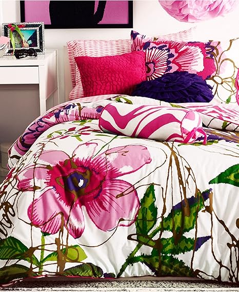Teen Vogue Flora Fauna Full Queen Comforter Sham Set Amazon