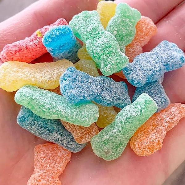 CHEWY & SOFT SOUR PATCH KIDS, ASSORTED FRUITS, FAMILY SIZE, 1.8 LB