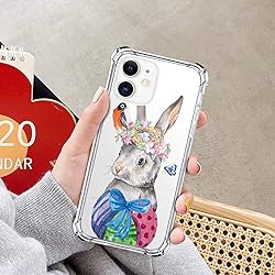 LuGeKe Easter Eggs Print Case for iPhone 11 Pro
