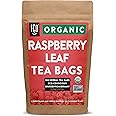 Organic Red Raspberry Leaf Tea Bags | 100 Tea Bags | Eco-Conscious Tea Bags in Kraft Bag | Raw from Germany | by FGO