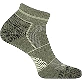 Merrell unisex-adult Men's and Women's Lightweight Day Hiker Socks - Unisex Coolmax Thermolite Wool Blend and Zoned Cushion