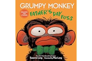 Grumpy Monkey Father's Day Fuss: Includes Fun Stickers!