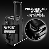 Nanuk 935 Waterproof Carry-On Hard Case with Wheels and Padded Divider - Black view 2