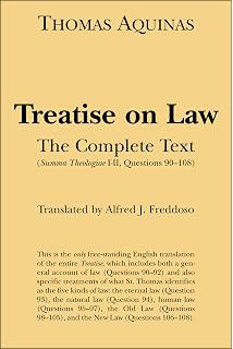 Treatise On Law The Summa Theologiae I Ii Qq 90 97 Notre Dame Studies In Law And Contemporary Issues Aquinas St Thomas Henle S J R J 9780268018801 Amazon Com Books