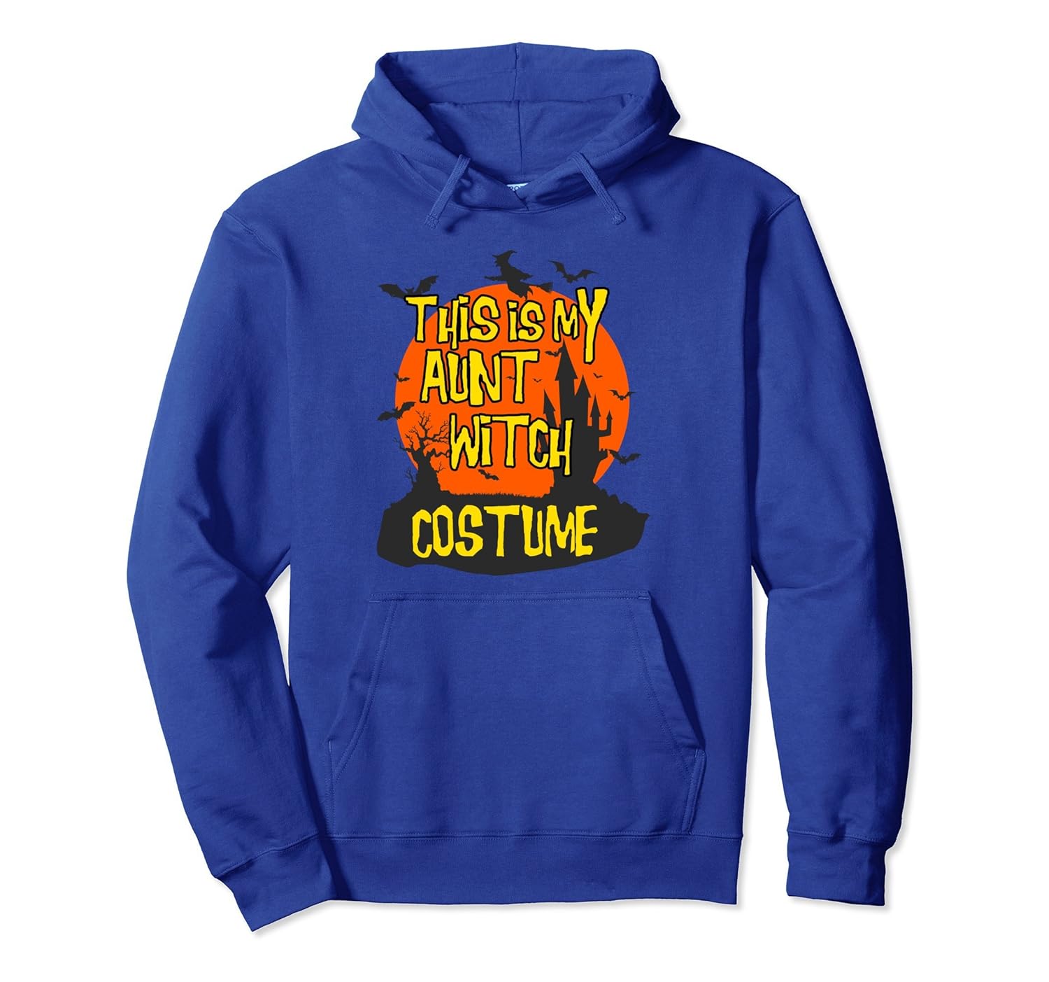 Aunt Halloween Costume Funny Hoodie Women Gift Niece Nephew- TPT