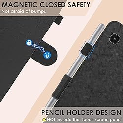 DETUOSI Leather Case for Samsung Galaxy Tab A7 Lite