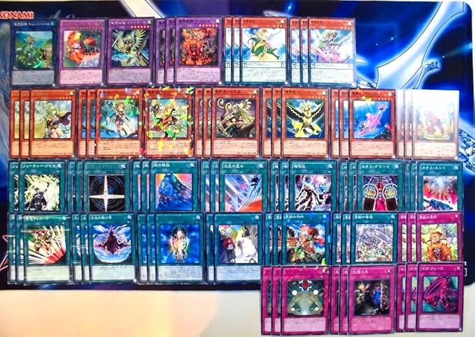 Amazon 遊戯王 霊獣使い精霊獣精霊獣騎 デッキ パーツ 必須多数 80枚 トレカ 通販