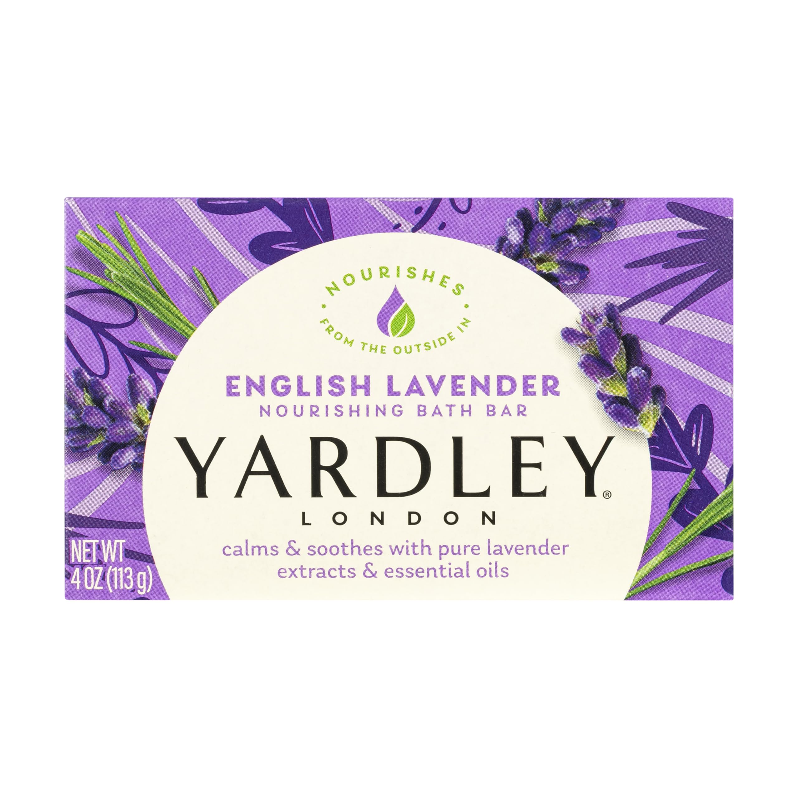 YARDLEY English Lavender Boxed Soap, 120 g