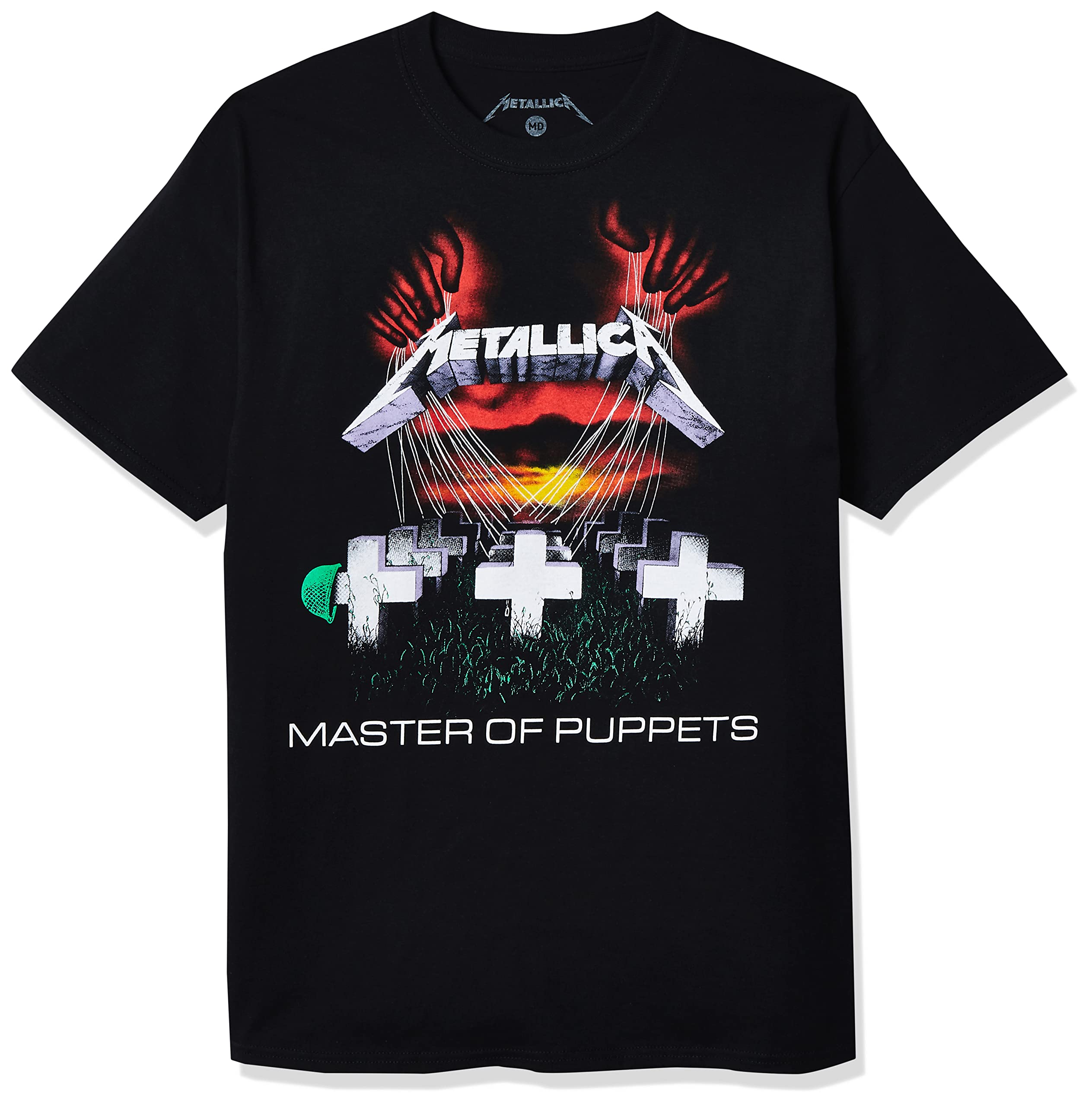 Photo 1 of Metallica Men's Master of Puppets T-Shirt, Black, 3X-Large