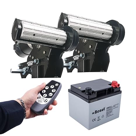 Carbest Cara-Move Rangierhilfe Set inkl 40 Ah Batterie und Ladegerät MXS-5 2250 Kg 1 & 2 Achser Wohnwagen