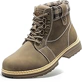 COTTIMO Womens Hiking Snow Winter Boots- Ladies Casual Outdoor Lightweight Ankle Boots Work Backpacking Lace up Fur Lined Walking Trekking Shoes