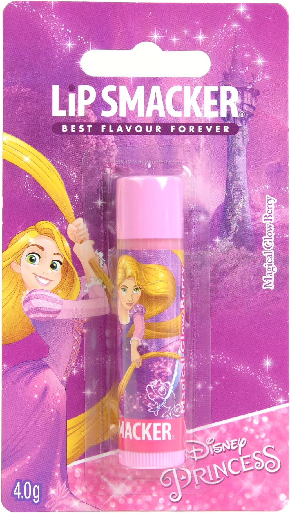 Lip Smacker Disney Princess Rapunzel Lip Balm Magical Glow Berry Kids 6+