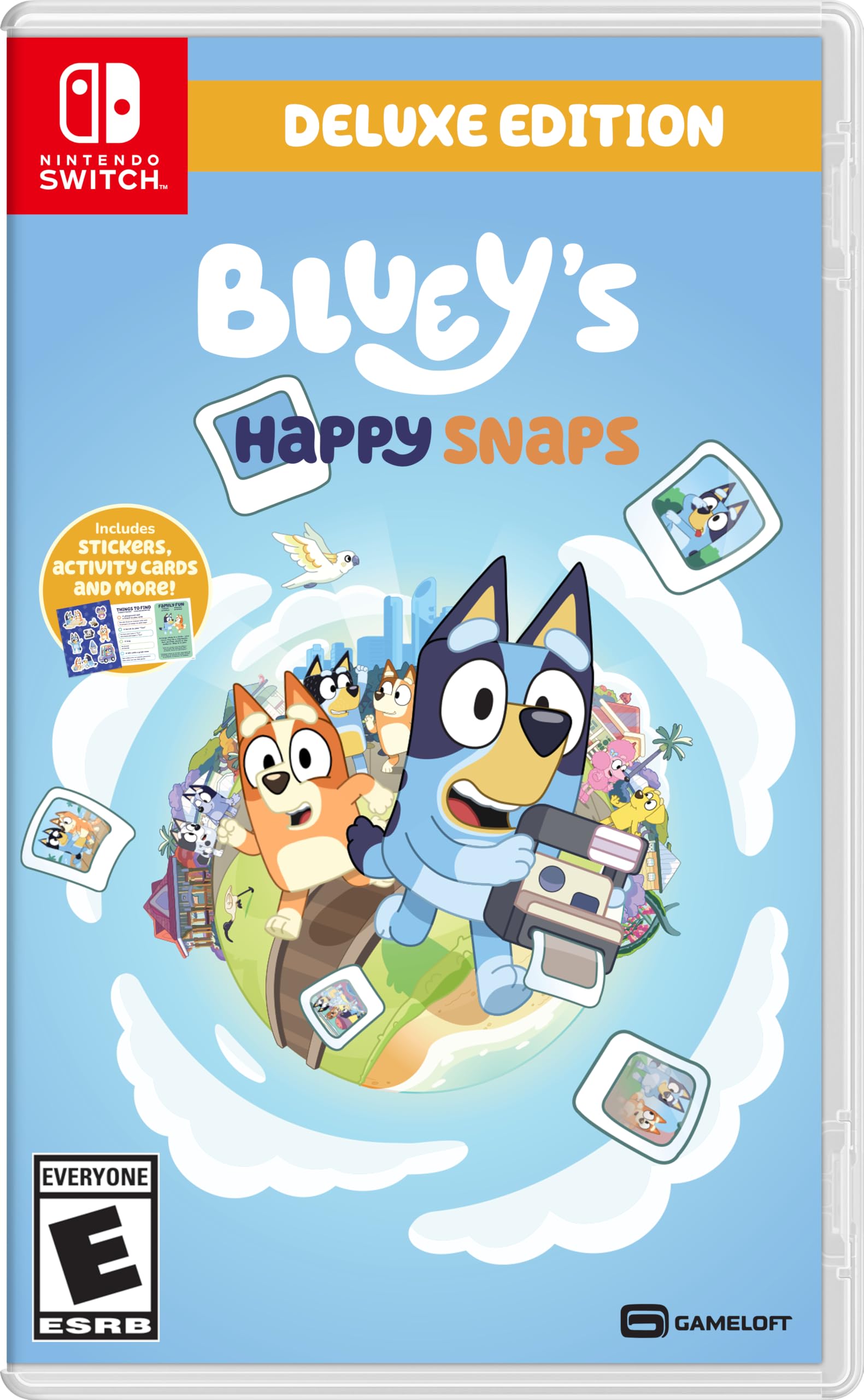 Bluey's Happy Snaps: Deluxe Edition | AMAZON EXCLUSIVE - Nintendo Switch