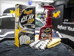 Meguiar's G191700 Smooth Surface Clay Kit, Safe and