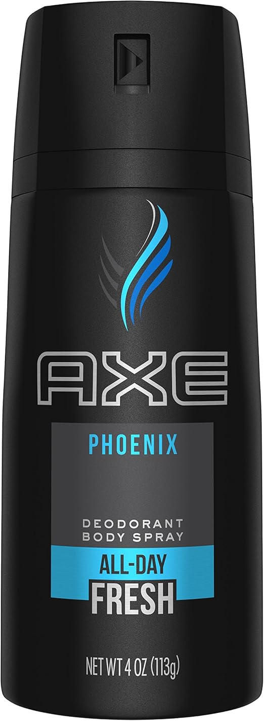 AXE Deodorant Body Spray for men Phoenix antibacterial odour protection