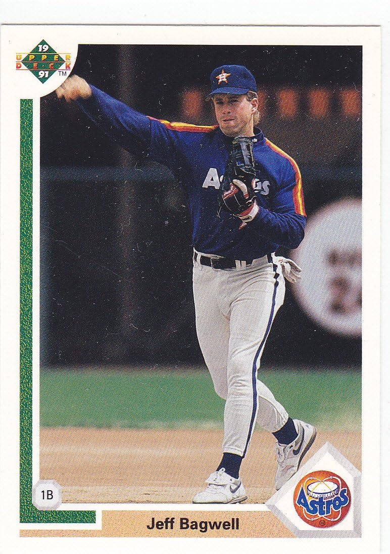 1991 UPPER DECK JEFF BAGWELL ROOKIE CARD ASTROS at Amazon's Sports